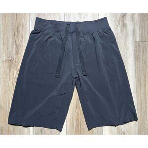 Lululemon THE Unlined Drawstring Black Shorts Inseam 10.5” - Men Size Medium